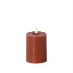 4x3" Rust Pillar Candle