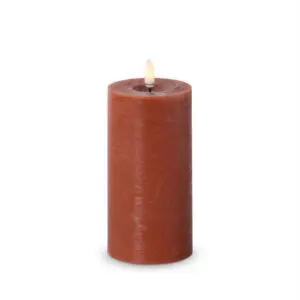 6x3" Rust Pillar Candle