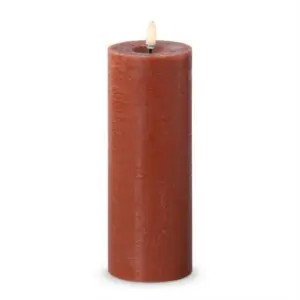 8x3" Rust Pillar Candle