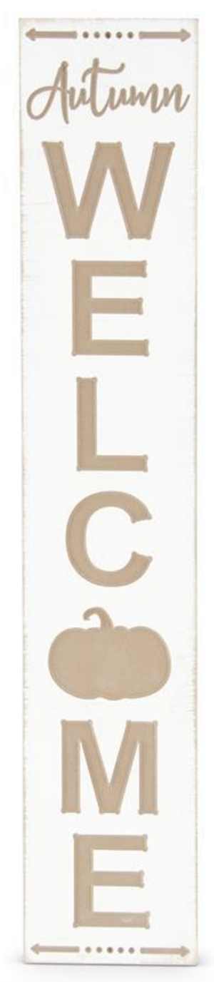31.5 Fall Welcome Wood Sign