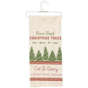 Farm Fresh Christmas Towel