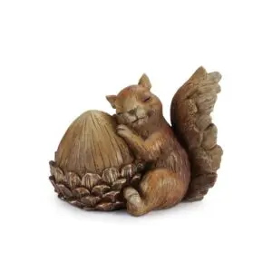 Squirrel with Acron Sitting