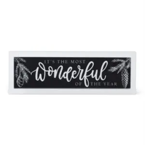 Most Wonderful Time of Year Message Sign
