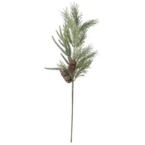 Mixed Pine Stem w/2 Pinecones