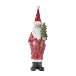 Santa with Christmas Tree