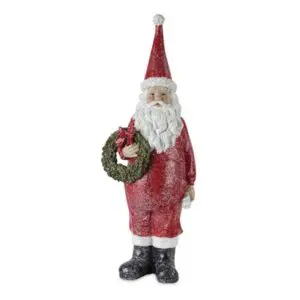 Santa with Wreath