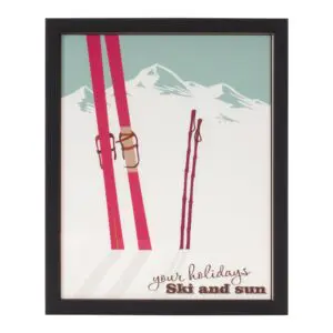 Ski and Sun Frame