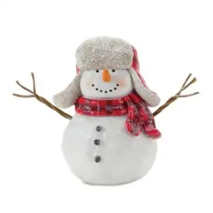 Snowman with Red Hat