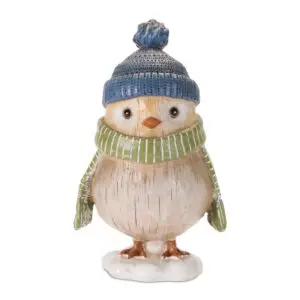 Winter Owl - Green Scarf