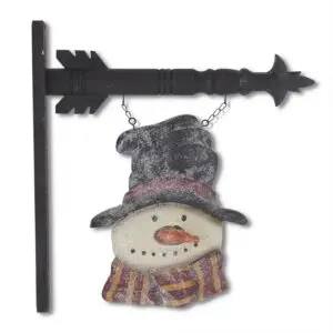 Resin Snowman Arrow