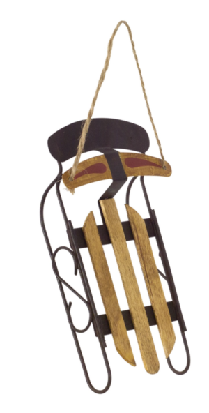 Sled Ornament - Style 3