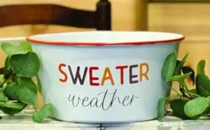 Sweater Weather Bowl