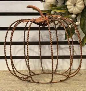 Large Twisted Metal Pumpkin