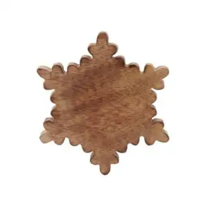 Snowflake Coaster with Stand