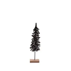 11.75" Metal Black Tree