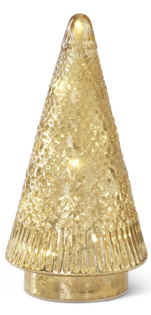 Small Gold LED Tree