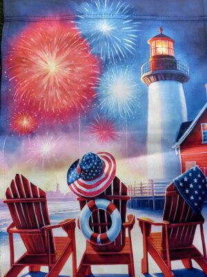 Lighthouse Garden Flag