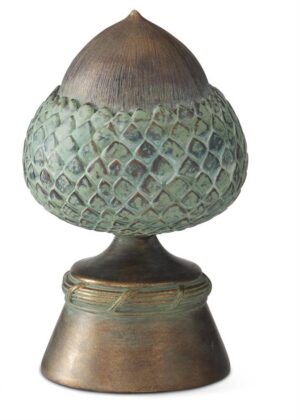 Patina Copper Acorn Finial