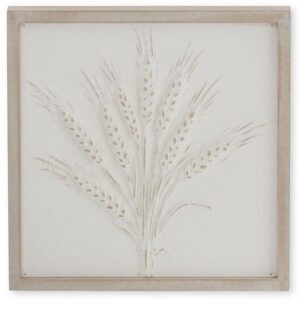 Cream Wheat Wood Frame