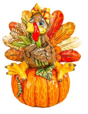 Turkey Pumpkin Tabletop - Female