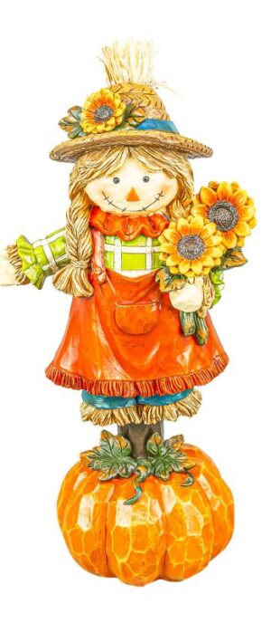 Pumpkin Patch Scarecrow - Girl