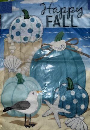Happy Fall from the Beach Garden Flag