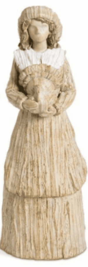 White and Cream Female Pilgrim